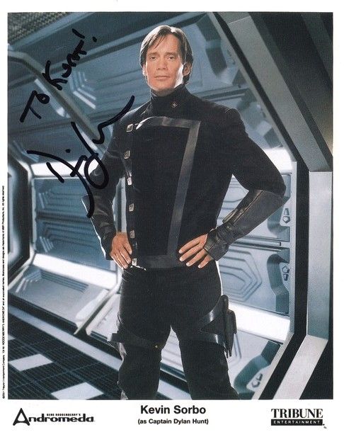 Autogramm Film (USA) | Kevin SORBO | 2000er (Portrait Color) "Andromeda"