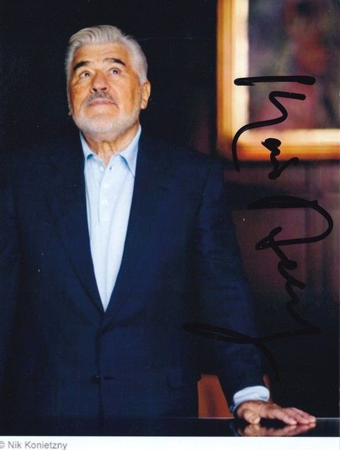 Autogramm Schauspieler | Mario ADORF | 2000er Foto (Portrait Color XM) 1