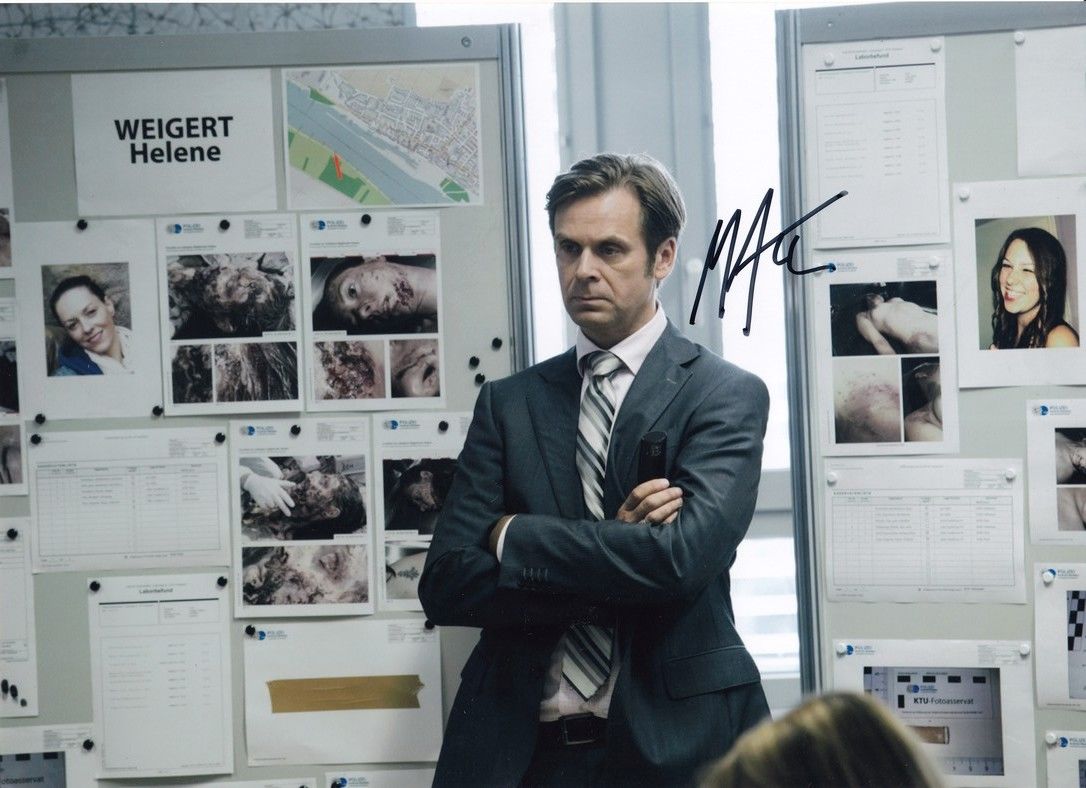 Autogramm Schauspieler | Matthias MATSCHKE | 2014 Foto (Filmszene Color XL) Helen Dorn