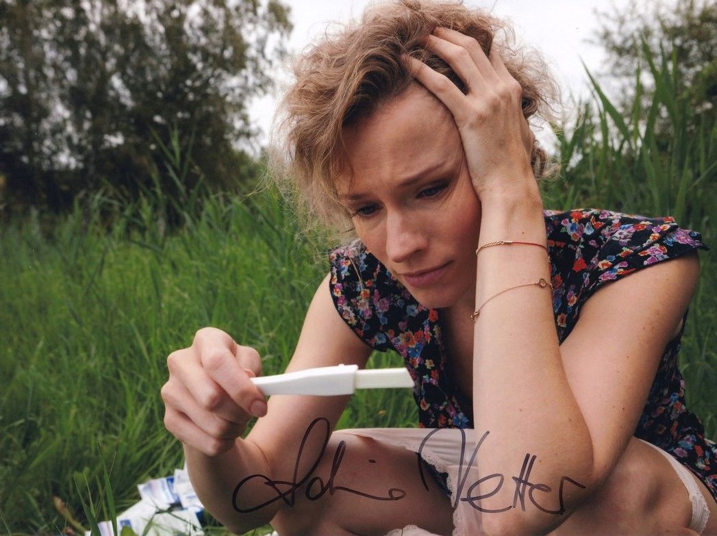 Autogramm Schauspieler | Adina VETTER | 2017 Foto (Filmszene Color XL) Chaos-Queens
