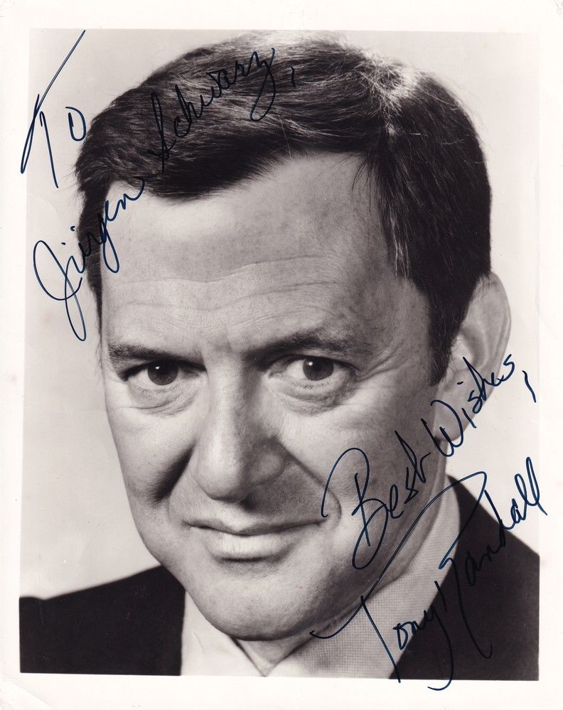 Autogramm Film (USA) | Tony RANDALL | 1970er Foto (Portrait SW XL) 2