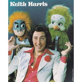 Autogramm Bauchredner (UK) | Keith HARRIS + Orville | 1970er (Portrait Color XL)