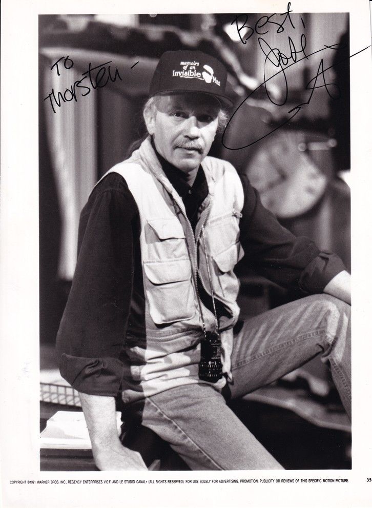 Autogramm Film (USA) | John CARPENTER | 1991 (Portrait SW XL) Warner