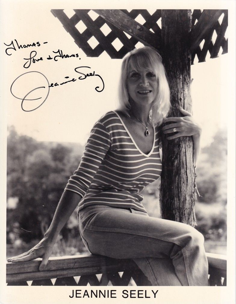 Autogramm Country (USA) | Jeanie SEELY | 1980er Foto (Portrait SW XL)