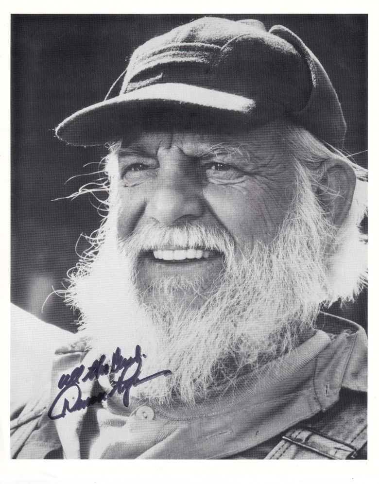 Autogramm Film (USA) | Denver PYLE | 1980er (Portrait SW XL) Uncle Jess