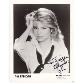 Autogramm Film (USA) | Pia ZADORA | 1980er (Portrait SW XL) Berzie