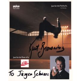 Autogramm Eiskunstlauf (USA) | Kurt BROWNING | 1990er (Collage Color XL)
