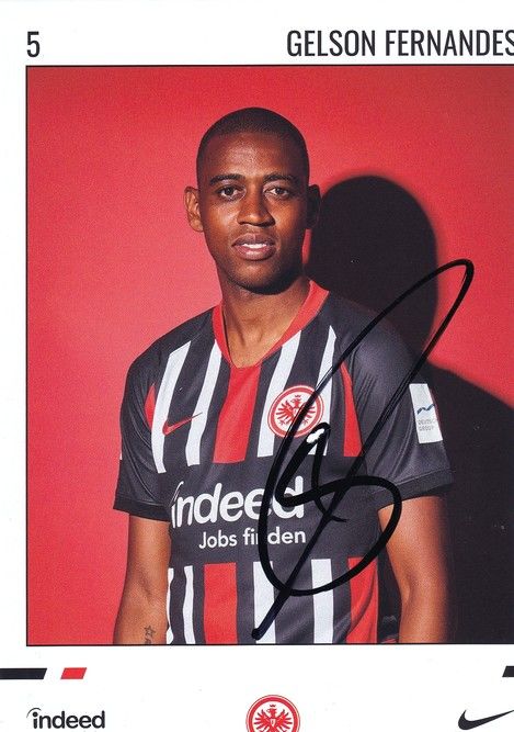 Autogramm Fussball | Eintracht Frankfurt | 2019 | Gelson FERNANDES