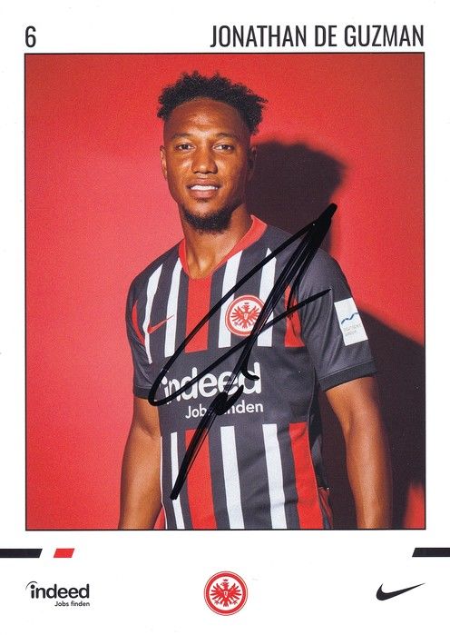 Autogramm Fussball | Eintracht Frankfurt | 2019 | Jonathan DE GUZMAN