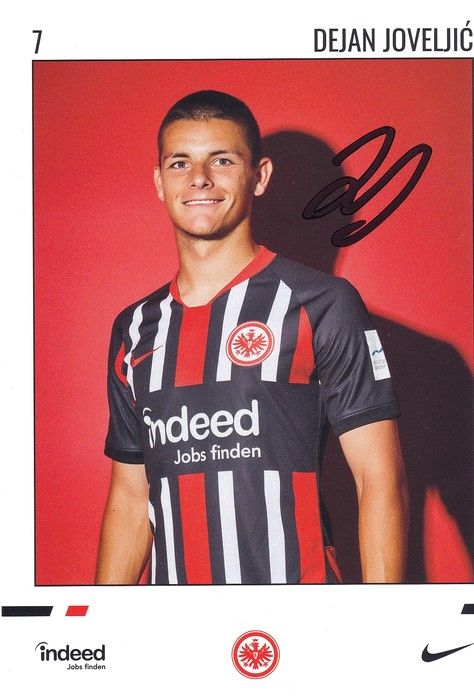 Autogramm Fussball | Eintracht Frankfurt | 2019 | Dejan JOVELJIC