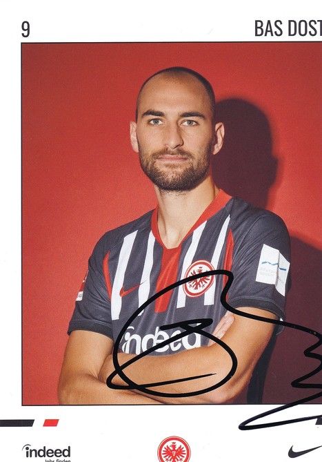 Autogramm Fussball | Eintracht Frankfurt | 2019 | Bas DOST