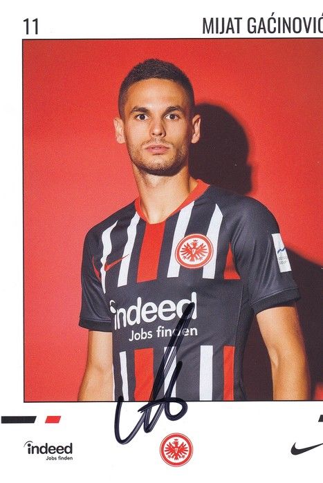 Autogramm Fussball | Eintracht Frankfurt | 2019 | Mijat GACINOVIC