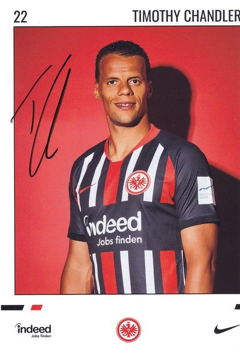 Autogramm Fussball | Eintracht Frankfurt | 2019 | Timothy CHANDLER