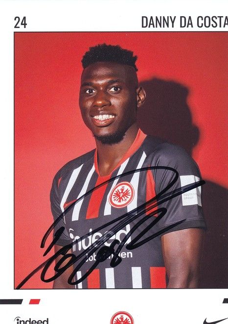 Autogramm Fussball | Eintracht Frankfurt | 2019 | Danny DA COSTA