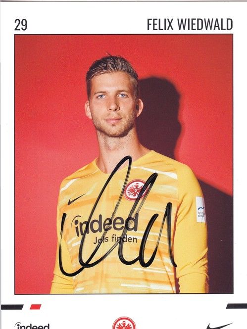Autogramm Fussball | Eintracht Frankfurt | 2019 | Felix WIEDWALD