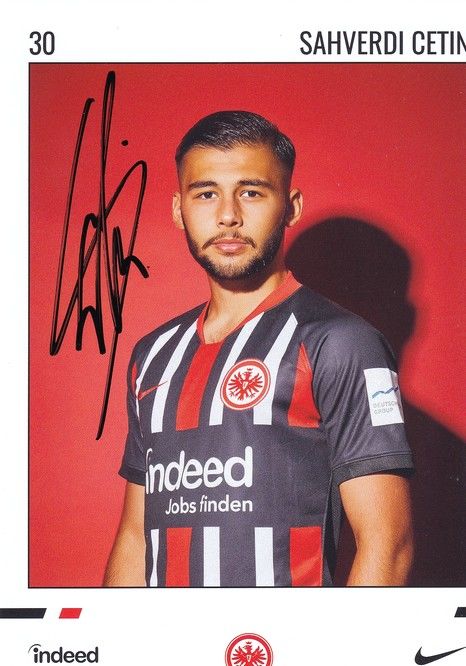 Autogramm Fussball | Eintracht Frankfurt | 2019 | Sahverdi CETIN