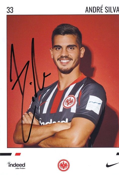 Autogramm Fussball | Eintracht Frankfurt | 2019 | Andre SILVA