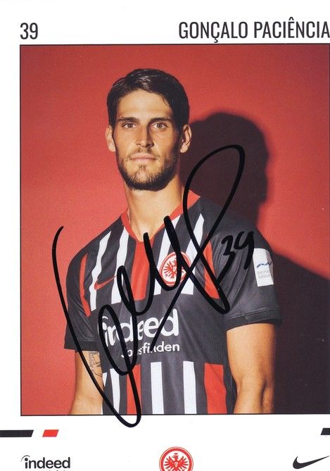 Autogramm Fussball | Eintracht Frankfurt | 2019 | Goncalo PACIENCIA