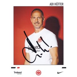 Autogramm Fussball | Eintracht Frankfurt | 2019 | Adi HÜTTER
