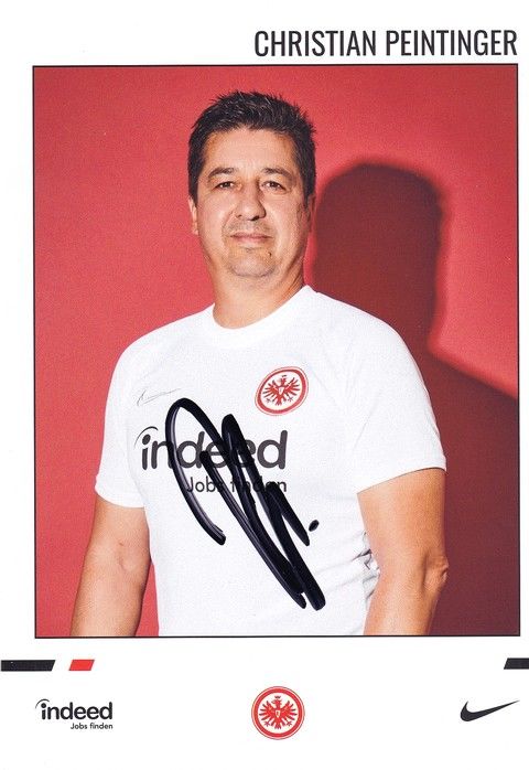 Autogramm Fussball | Eintracht Frankfurt | 2019 | Christian PEINTINGER