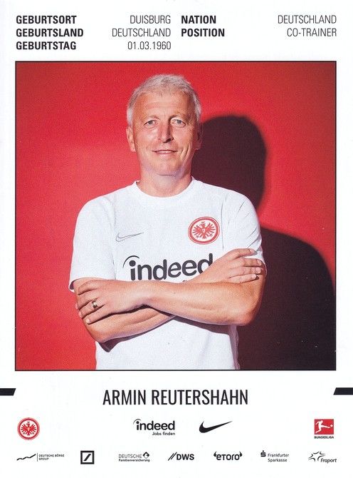 Autogramm Fussball | Eintracht Frankfurt | 2019 | Armin REUTERSHAHN