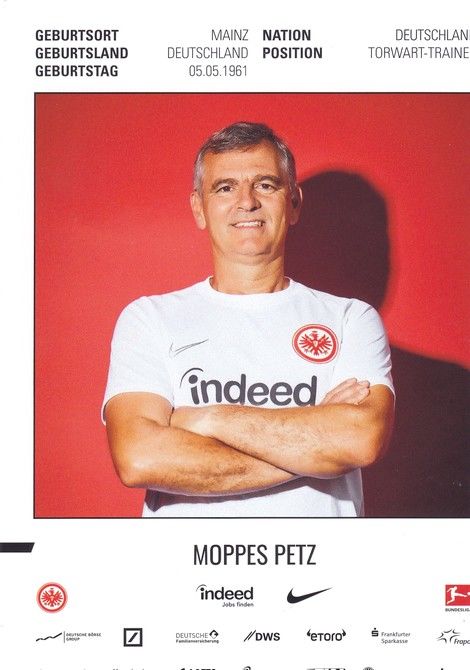 Autogramm Fussball | Eintracht Frankfurt | 2019 | Moppes PETZ