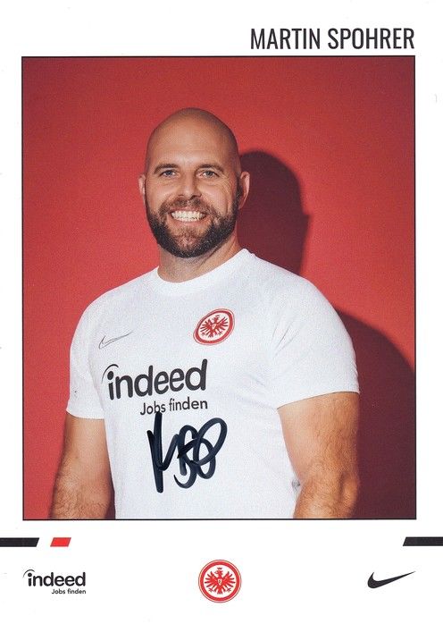 Autogramm Fussball | Eintracht Frankfurt | 2019 | Martin SPOHRER