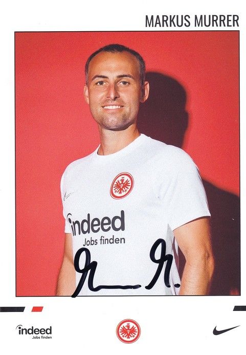 Autogramm Fussball | Eintracht Frankfurt | 2019 | Markus MURRER