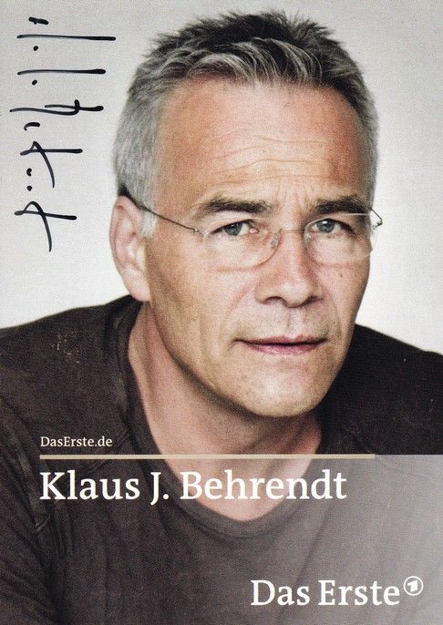 Autogramm TV | ARD | Klaus J. BEHRENDT | 2010er "Tatort" (Trebus)