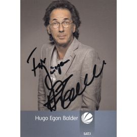 Autogramm TV | SAT1 | Hugo Egon BALDER | 2010er (Portrait Color) Pick