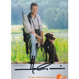 Autogramm TV | ZDF | Hardy KRÜGER jr. | 2000er "Forsthaus Falkenau" (Portrait Color) La Banca