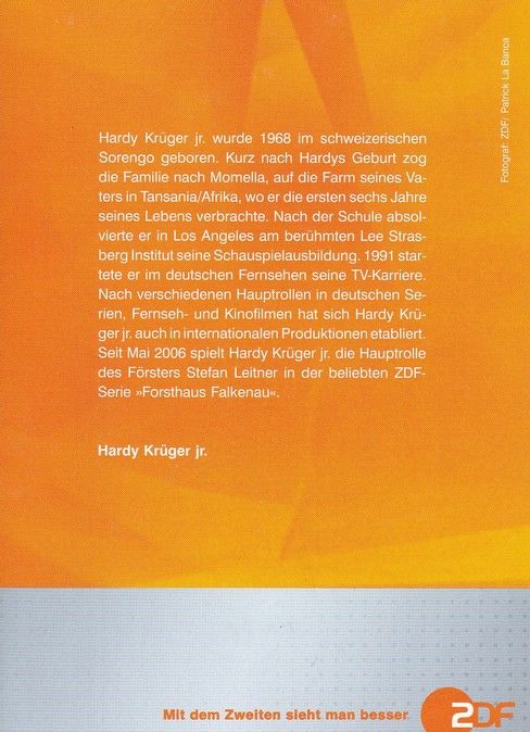 Autogramm TV | ZDF | Hardy KRÜGER jr. | 2000er "Forsthaus Falkenau" (Portrait Color) La Banca