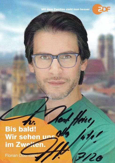 Autogramm TV | ZDF | Florian ODENDAHL | 2010er "SOKO München" (Marhoffer)