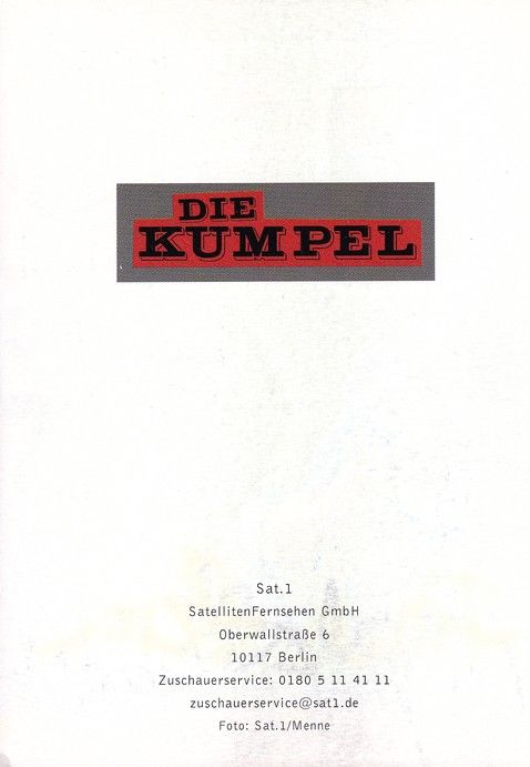 Autogramm TV | SAT1 | Frank STIEREN | 2000er "Die Kumpel" (Menne)