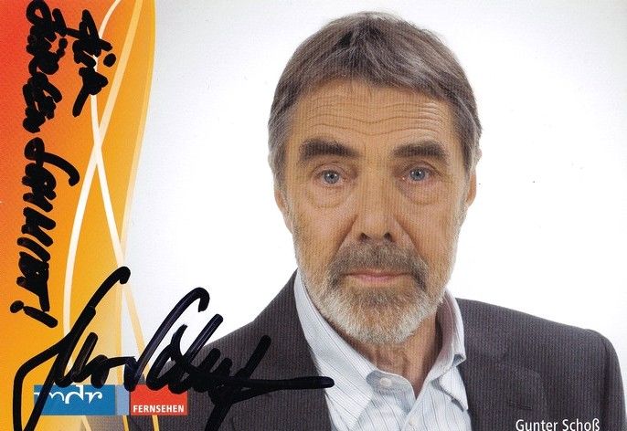 Autogramm TV | MDR | Gunter SCHOSS | 2012 "Geschichte Mitteldeutschlands" (Berger)