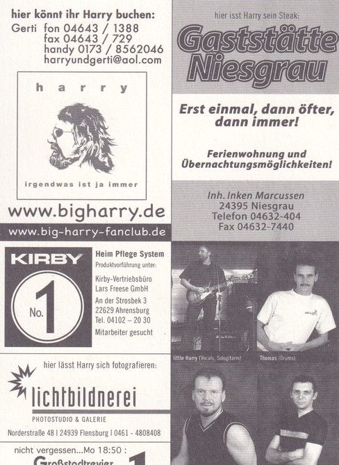 Autogramm TV | RTL | HARRY | 2000 "Big Brother" (Collage Color)