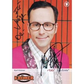 Autogramm TV | ARD | Kurt KRÖMER | 2010er "Krömer" (Porsdorf)