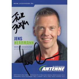 Autogramm Radio | Antenne MV | Jens HERRMANN | 2000er (Portrait Color)