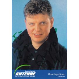Autogramm Radio | Antenne MV | Klaus-Jürgen STRUPP | 2000er (Portrait Color)