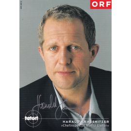 Autogramm TV | ORF | Harald KRASSNITZER | 1999 (Portrait Color) "Tatort"