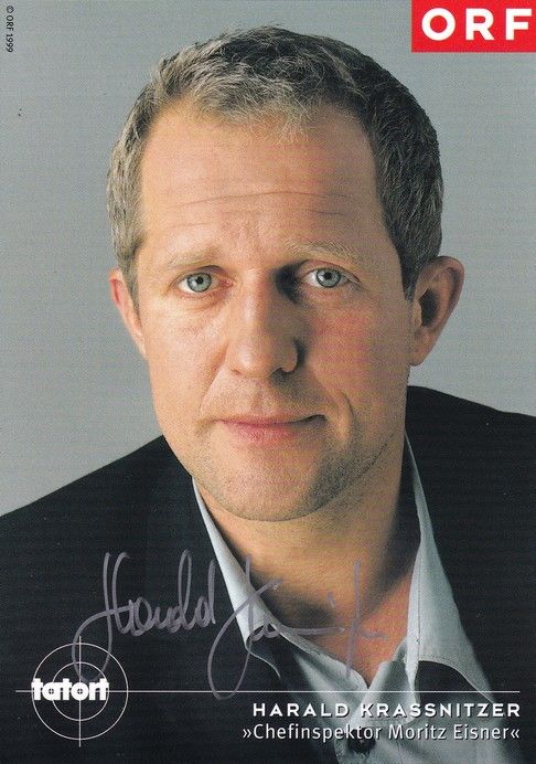 Autogramm TV | ORF | Harald KRASSNITZER | 1999 (Portrait Color) "Tatort"