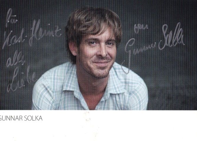 Autogramm TV | ARD | Gunnar SOLKA | 2010er "Lindenstrasse" (Mahner) 2