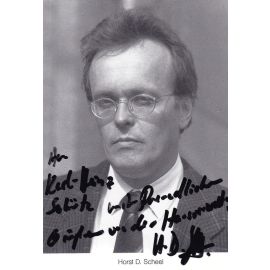 Autogramm TV | ARD | Horst D. SCHEEL | 1990er "Lindenstrasse" (Krüger)