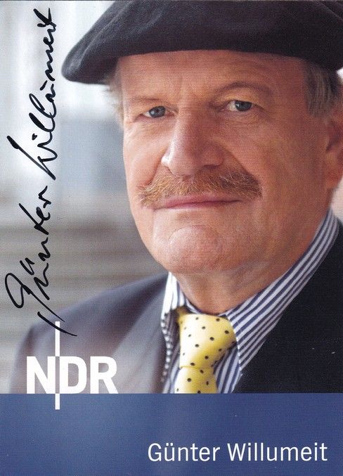 Autogramm TV | NDR | Günter WILLUMEIT | 2000er (Portrait Color) Isenberg