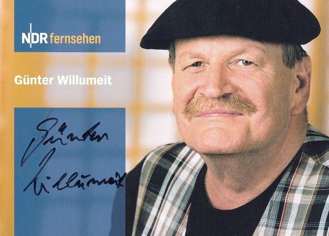 Autogramm TV | NDR | Günter WILLUMEIT | 2000er (Portrait Color) Garrels