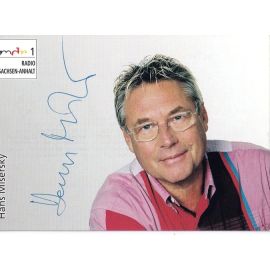 Autogramm Radio | MDR1 Sachsen-Anhalt | Hans MISERSKY | 2001 (Portrait Color) Hillert