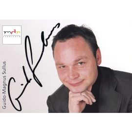 Autogramm TV | MDR | Guido-Magnus SULLUS | 2000er "Sport Im Osten" (Hillert)