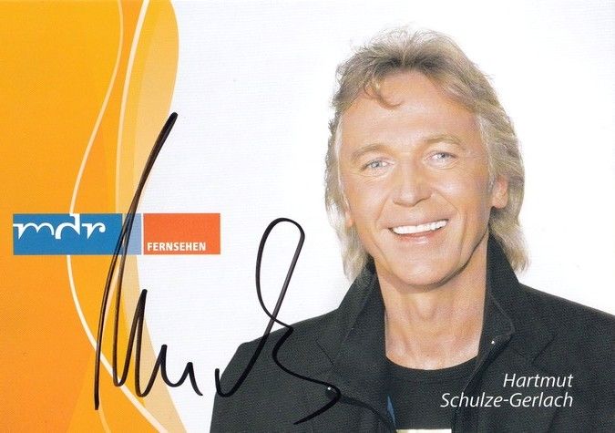 Autogramm TV | MDR | Hartmut SCHULZE-GERLACH | 2004 "Damals War´s" (Jehnichen)