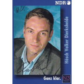Autogramm TV | N3 | Hösch Volker DIERKSHEIDE | 1990er (Portrait Color) Mundry