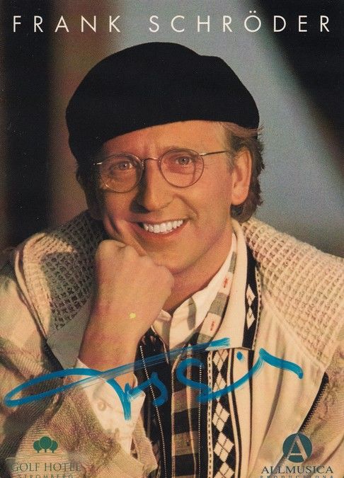Autogramm Schauspieler | Frank SCHRÖDER | 2000er (Portrait Color) Golf Hotel